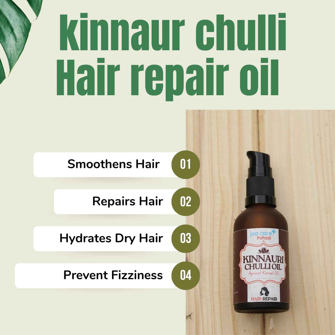 5,000 Years ( Himachal Kinnaur) of Wisdom in Every Drop – Repair and Revitalize Your Hair with Himachali Chulli Oil