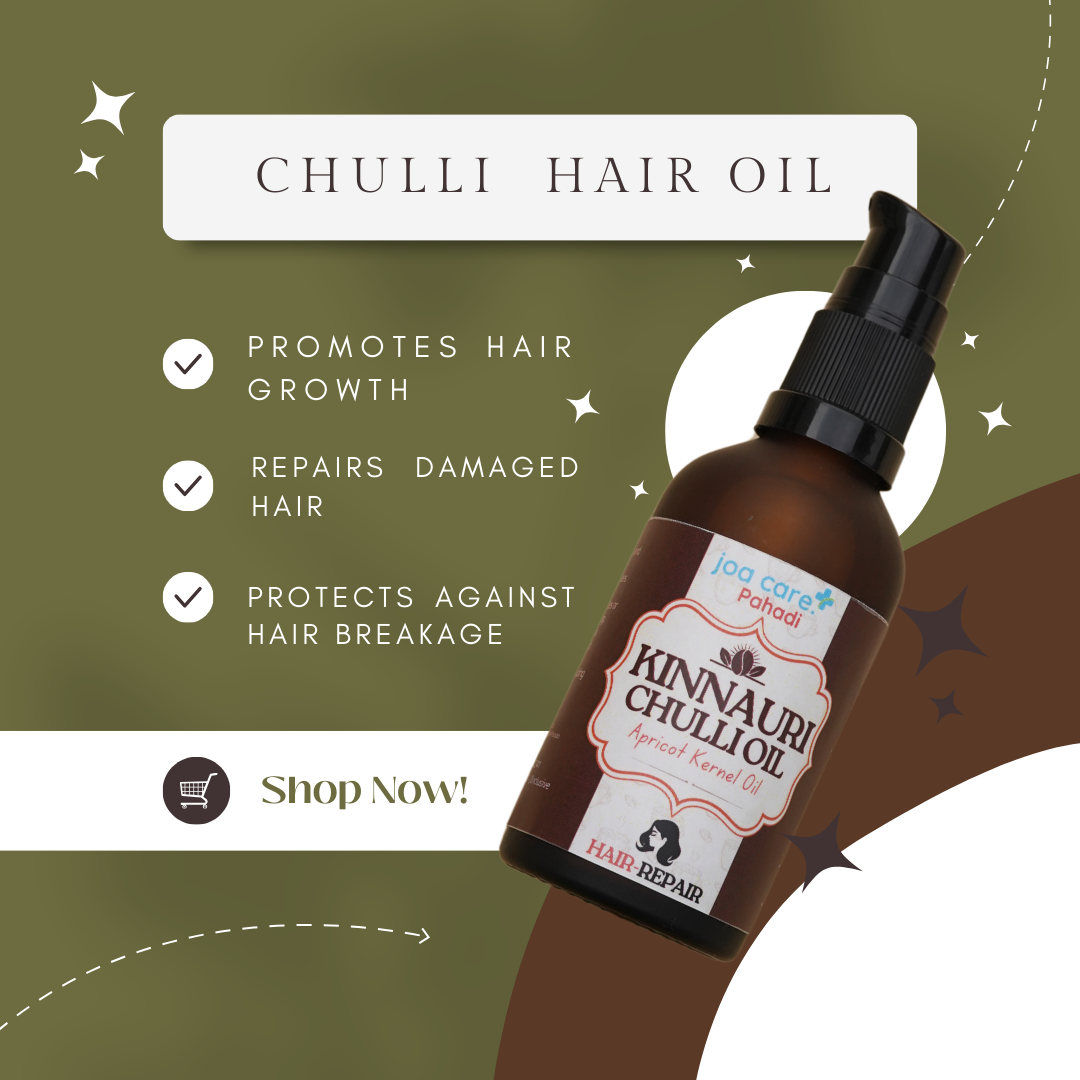 5,000 Years ( Himachal Kinnaur) of Wisdom in Every Drop – Repair and Revitalize Your Hair with Himachali Chulli Oil